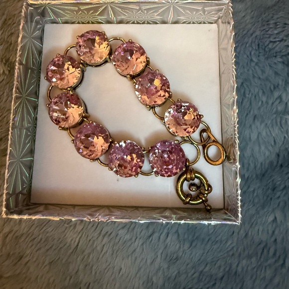 Kate Spade Pink Gemstone Bracelet - Picture 2 of 5